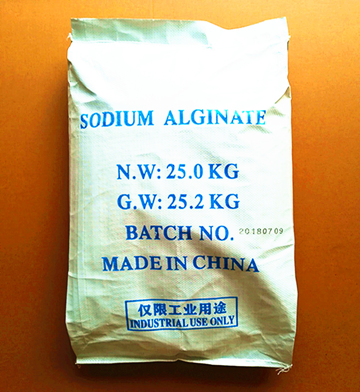 Textile grade sodium alginate