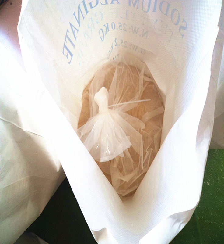 Textile grade sodium alginate