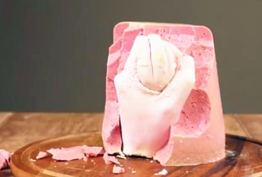 Sodium alginate for hand mask