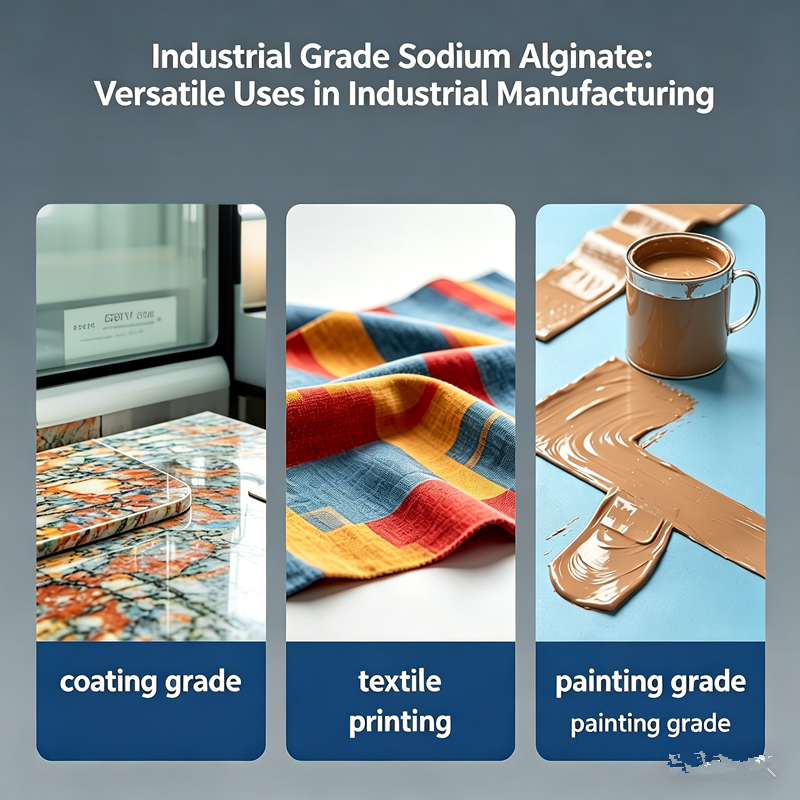 Industrial Grade Sodium Alginate: Industrial Applications & Bulk Supply | Lanneret Biochemical