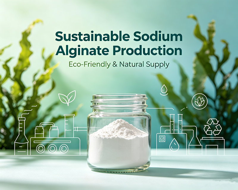 Sustainable Sodium Alginate Production: Eco-Friendly & Natural Supply