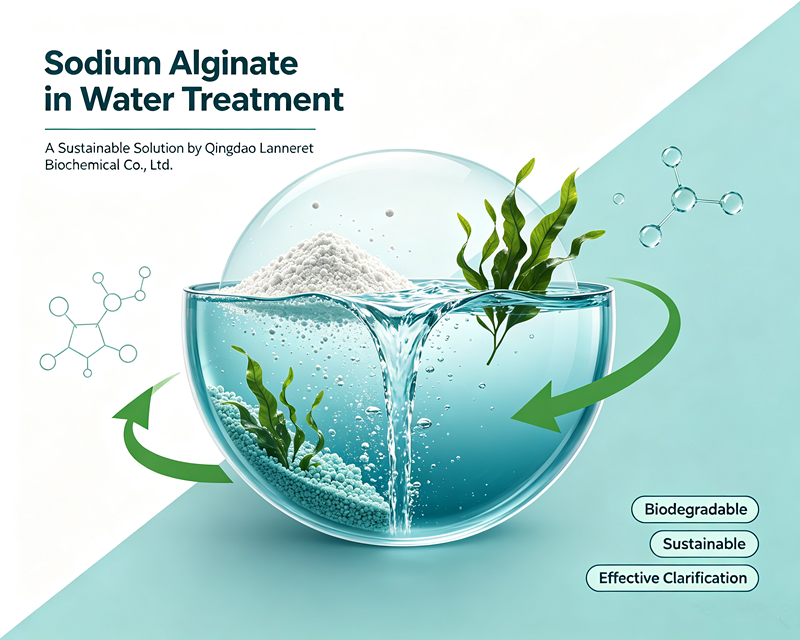Sodium Alginate in Water Treatment: A Sustainable Solution by Qingdao Lanneret Biochemical Co., Ltd.