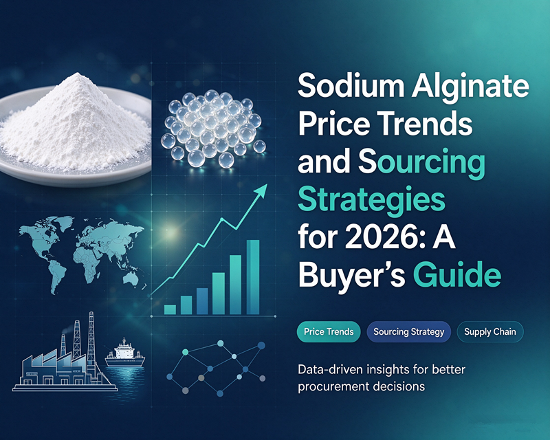 Sodium Alginate Price Trends and Sourcing Strategies for 2026: A Buyer's Guide