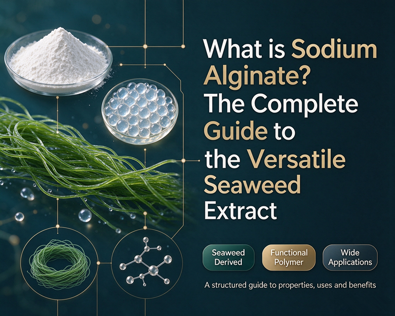 What is Sodium Alginate? The Complete Guide to the Versatile Seaweed Extract