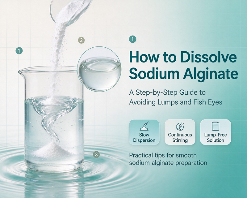 How to Dissolve Sodium Alginate: A Step-by-Step Guide to Avoiding Lumps and "Fish Eyes"